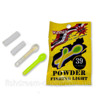 Светлячки Winner Powder Fisning Light 4.5-39мм (спичка)